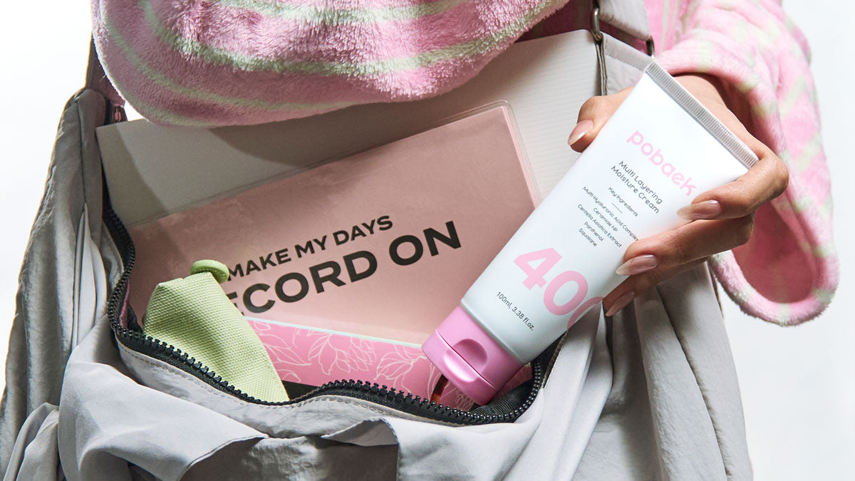 Pobaek Multi Layering Moisture Cream 100ml — fragrance-free Korean daily moisturiser, now available at Dear Glow Singapore