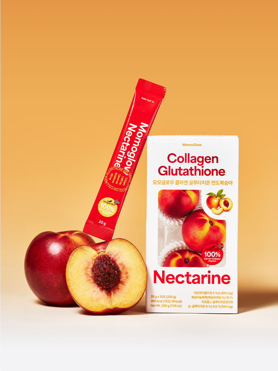 MomoGlow Collagen Glutathione Jelly — Nectarine